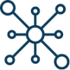 Group 337 A network diagram with a central circle connected to smaller circles by lines.
